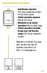 Предварительный просмотр 129 страницы VDO M3 WR Short Instruction Manual