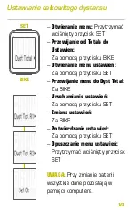 Предварительный просмотр 161 страницы VDO M3 WR Short Instruction Manual