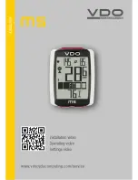 Предварительный просмотр 1 страницы VDO M5 User Manual