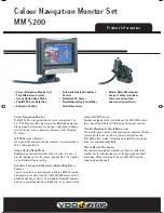 Preview for 1 page of VDO MM 5200 Manual