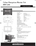 Preview for 2 page of VDO MM 5200 Manual