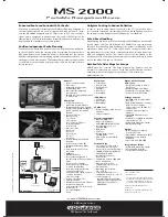 Preview for 2 page of VDO MS 2000 - Datasheet