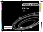 VDO MS 3000 - USE User Manual preview