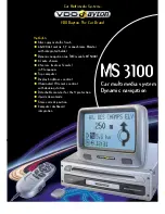 Preview for 1 page of VDO MS 3100 - Datasheet
