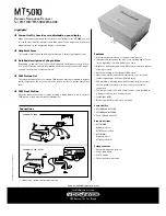 Предварительный просмотр 2 страницы VDO MT 5010 - Datasheet