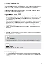 Preview for 3 page of VDO Ocean Link Installation And Operating Instructions Manual