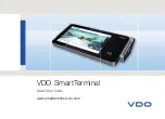VDO SmartTerminal Quick Start Manual предпросмотр