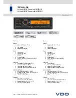Preview for 1 page of VDO TR 7322U-OR - Datasheet