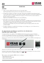 Preview for 2 page of VEAB Heat Tech EA Series Manual