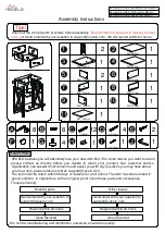 VECELO KHD-DC-NS01-BROWN Assembly Instructions preview