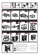 Preview for 2 page of VECELO KHD-DC-NS01-BROWN Assembly Instructions