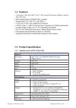 Preview for 9 page of Vecow ECS-4700 User Manual