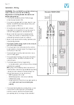 Предварительный просмотр 10 страницы Vectaire WHHR125DC Installation, Operating And Maintenance Instructions