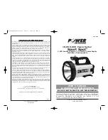 Vector 000 Power Series User'S Manual & Warranty Information preview
