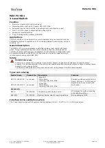 Vector MZ3-FU-V01 Manual preview