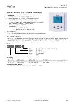 Preview for 1 page of Vector TCY-MZ Manual