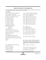 Preview for 12 page of Vectra Fitness 175 Engine Technical Manual