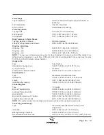 Preview for 13 page of Vectra Fitness 175 Engine Technical Manual