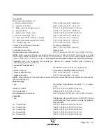 Preview for 14 page of Vectra Fitness 175 Engine Technical Manual