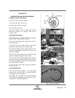 Предварительный просмотр 19 страницы Vectra Fitness 175 Engine Technical Manual