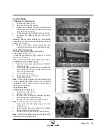 Предварительный просмотр 52 страницы Vectra Fitness 175 Engine Technical Manual