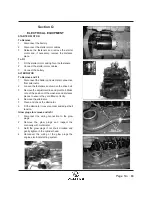 Предварительный просмотр 81 страницы Vectra Fitness 175 Engine Technical Manual