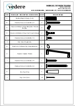 Preview for 7 page of vedere 600000 Assembly Instructions Manual