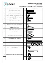 Preview for 18 page of vedere 600000 Assembly Instructions Manual