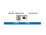 Предварительный просмотр 1 страницы Veeder-Root ProPlus Operator'S Quick Help