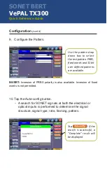 Preview for 8 page of VeEX VePAL TX300 Quick Reference Manual