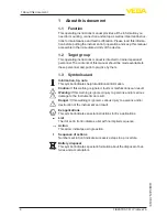 Preview for 4 page of Vega FIBERTRAC 31 Operating Instructions Manual