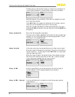 Предварительный просмотр 46 страницы Vega FIBERTRAC 31 Operating Instructions Manual