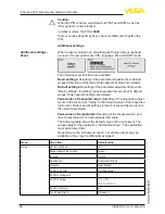 Preview for 48 page of Vega FIBERTRAC 31 Operating Instructions Manual