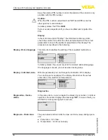 Предварительный просмотр 56 страницы Vega FIBERTRAC 31 Operating Instructions Manual