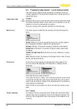 Preview for 30 page of Vega SOLITRAC 31 Operating Instructions Manual