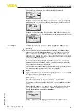 Предварительный просмотр 33 страницы Vega SOLITRAC 31 Operating Instructions Manual