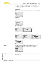 Preview for 35 page of Vega SOLITRAC 31 Operating Instructions Manual