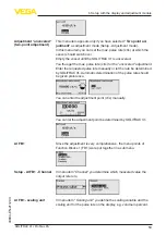 Предварительный просмотр 53 страницы Vega SOLITRAC 31 Operating Instructions Manual