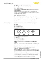 Предварительный просмотр 64 страницы Vega SOLITRAC 31 Operating Instructions Manual