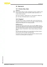 Preview for 71 page of Vega SOLITRAC 31 Operating Instructions Manual