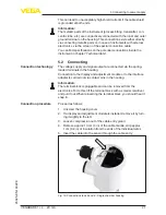 Preview for 21 page of Vega VEGABAR 81 Operating Instructions Manual