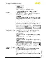 Предварительный просмотр 28 страницы Vega VEGABAR 81 Operating Instructions Manual