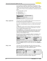 Preview for 30 page of Vega VEGABAR 81 Operating Instructions Manual