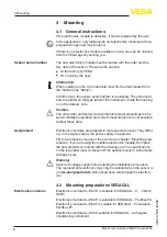 Предварительный просмотр 6 страницы Vega VEGACAL 60 Series Operating Instructions Manual