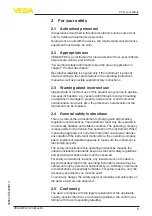 Preview for 5 page of Vega VEGADIF 85 Operating Instructions Manual