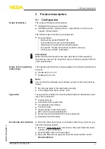 Preview for 7 page of Vega VEGADIF 85 Operating Instructions Manual