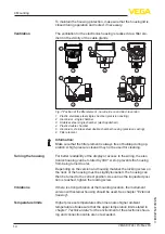 Preview for 14 page of Vega VEGADIF 85 Operating Instructions Manual