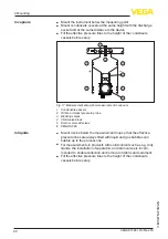 Preview for 22 page of Vega VEGADIF 85 Operating Instructions Manual