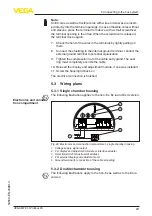 Preview for 29 page of Vega VEGADIF 85 Operating Instructions Manual