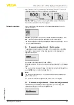 Preview for 37 page of Vega VEGADIF 85 Operating Instructions Manual